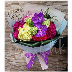 MD21 母親節快樂康乃馨花束  MD21 母親節快樂康乃馨花束